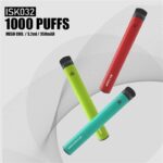 ISK032 1000 Puff Disposable Vape Philippines Nozzle Lip and Lip Fit Classic round rod