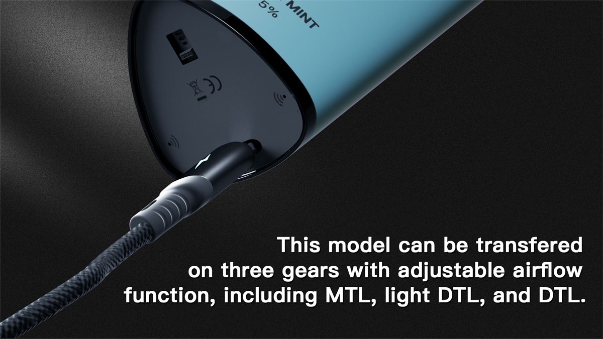 ONCE 12000 Puff Disposable Vape POD na may adjustable airflow sa light DTL at MTL