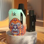 ISK051 3000 Puffs Refillable Vape POD Disposable with replaceable cartridge adjustable airflow rechargeable
