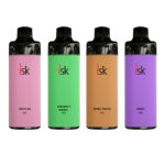 ISK053 15000 Puffs Disposable Vape POD empty Cartridges with adjustable airflow at RDL and MTL